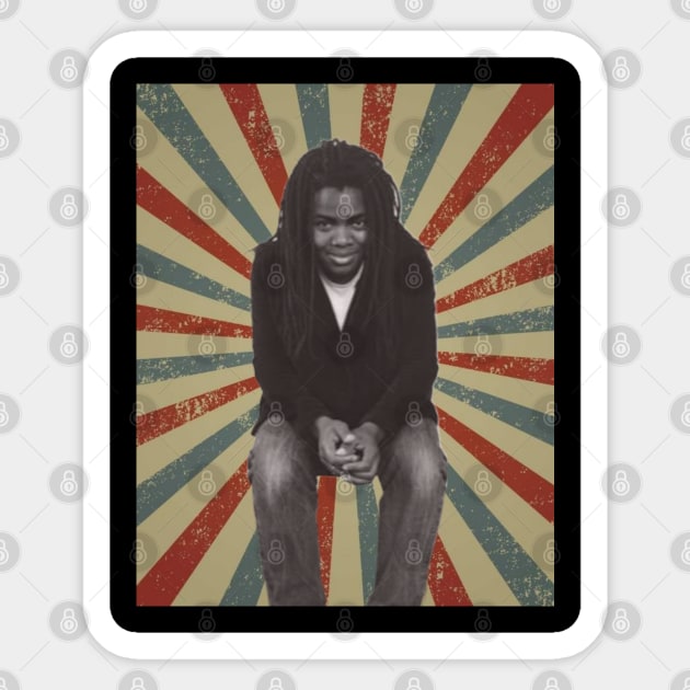 Tracy Chapman Sticker by LivingCapital 